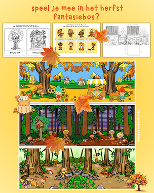 Lesmateriaal Herfst fantasiebos!  van auteur Tinnekes ontdekbundels slide 2