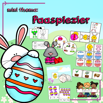 Lesmateriaal mini thema: Paasplezier van auteur katrotje