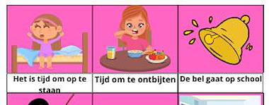 lesmateriaal Sprekende muur thema tijd van auteur Jeti Creations