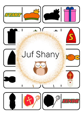 Lesmateriaal Domino Sint van auteur Juf Shany