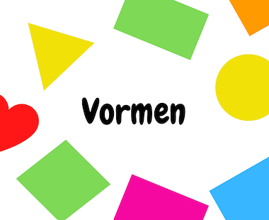 Lesmateriaal Vormen van auteur Kleuterjuf Amber