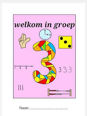 Lesmateriaal Werkboekje start groep 3 van auteur Juf Monique