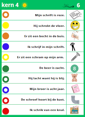 Lesmateriaal Piccolo kern 4 ZON 10 kaarten van auteur Juf ilona slide 4
