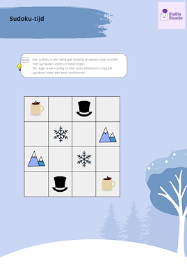 Lesmateriaal Winterbundel 4LJ / GR6 van auteur BlaBlaBlaadje slide 3