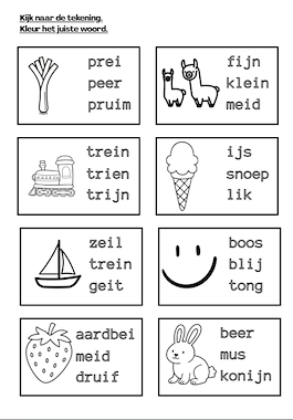 Lesmateriaal herhalingsbundel ei of ij van auteur Aruna_vrtngn slide 2