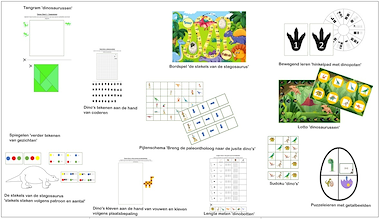 Lesmateriaal Themabundel 'Dinosaurussen'  van auteur juf Marjolijn slide 2