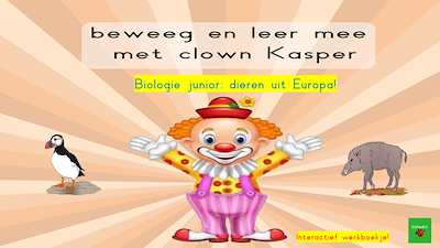 Lesmateriaal Biologie junior: dieren in Europa van auteur Gratis leuke leesboekjes slide 1
