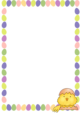 Lesmateriaal Knutselframes Pasen van auteur Little Play Friends slide 4