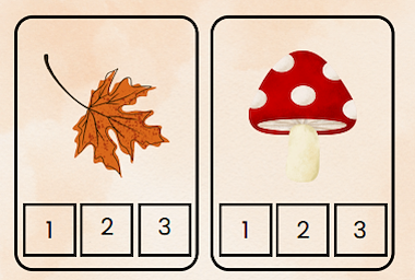 Lesmateriaal Knijpkaarten pakket thema herfst van auteur Juf Jennifer slide 2