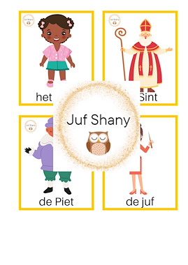 Lesmateriaal Zien is snappen thema Sint van auteur Juf Shany