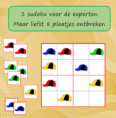 Lesmateriaal Sudoku's Thema Zomer/Vakantie van auteur Jabbedabbedoe slide 4