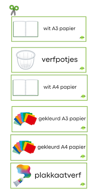 Lesmateriaal Labels klasorganisatie van auteur Juf Nika slide 4