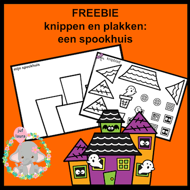Lesmateriaal FREEBIE: een spookhuis van auteur Juf Laura