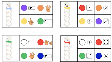 Lesmateriaal Thema winter: Evenveel knopen voor sneeuwman van auteur Juf Katy slide 3