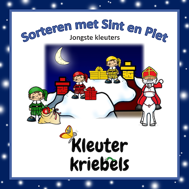 Lesmateriaal MINI BUNDEL: SORTEREN MET SINT EN PIET van auteur Kleuter Kriebels