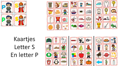 Lesmateriaal sprekende muur: sint - beginklank van auteur Little Play Friends slide 2