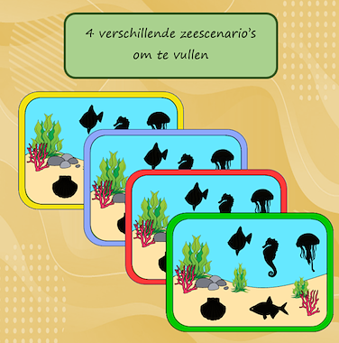 Lesmateriaal Beebotspel Diep in de zee van auteur Jabbedabbedoe slide 2
