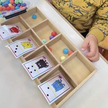 Lesmateriaal Activiteiten Kleurenmonster van auteur Juf Han