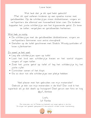 Lesmateriaal Thema kunst: Getalbeelden van auteur Juf Femke slide 2