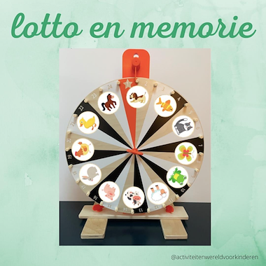 Lesmateriaal Dieren - Lotto/memory van auteur Nanny Melissa