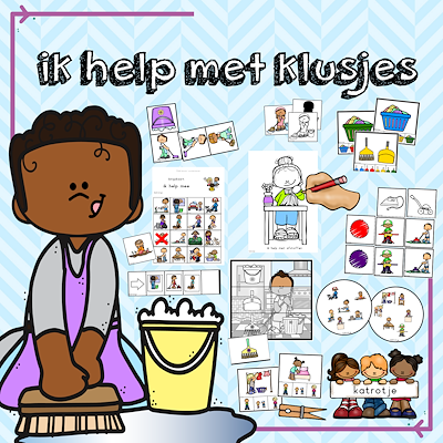 Lesmateriaal ik help met klusjes van auteur katrotje slide 1