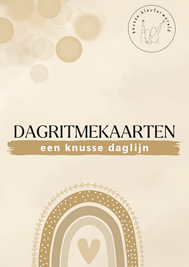 Lesmateriaal Knusse daglijn - dagritmekaarten van auteur knussekleuterwereld slide 1