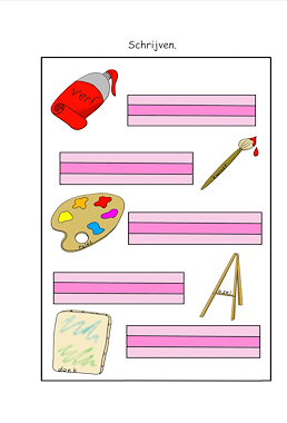 Lesmateriaal Thema kunst werkboekje groep 3 van auteur Juf Monique slide 4