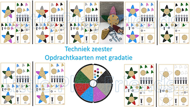 Lesmateriaal Mega spelbundel - de mooiste vis van de zee - regenboogvisje van auteur Little Play Friends slide 4