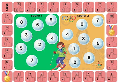 Lesmateriaal Spelborden bingo voor 2 Olympische Spelen van auteur de beweegjuf slide 3