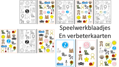 Lesmateriaal De letter Z of S van auteur Little Play Friends slide 3