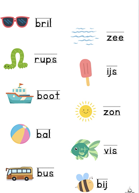 Lesmateriaal Bewegend leren zomer vakantie analyse synthese van auteur Cuddlesndcoffee slide 1