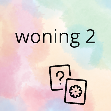 Lesmateriaal AN - mijn woning (deel 2) - spel 7: memory van auteur Peggy Van Rompaey