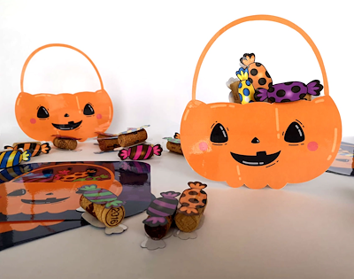 Lesmateriaal Halloween snoepspel van auteur Juf Sarah
