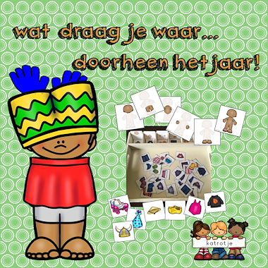 Lesmateriaal wat draag je waar doorheen het jaar van auteur katrotje slide 1