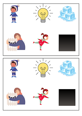 Lesmateriaal Spel winterwoordenschat  van auteur juf Isabel slide 2