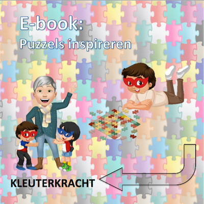 Lesmateriaal E-book: Puzzels inspireren  van auteur Kleuterkracht