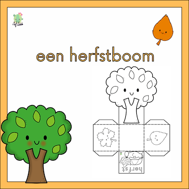 Lesmateriaal Een herfstboom van auteur juf Linde