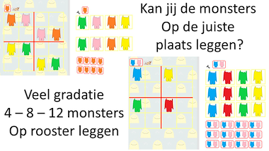 Lesmateriaal kleurrijke monsters - sudoku van auteur Little Play Friends slide 4
