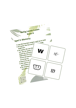 Lesmateriaal VLL - kern 4 - memory van auteur Peggy Van Rompaey