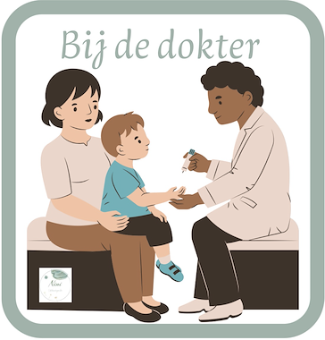 Lesmateriaal Bij de dokter van auteur Nini