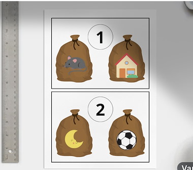Lesmateriaal Rijmspel bewegend leren - thema sinterklaas van auteur Talitha van Wijk slide 1