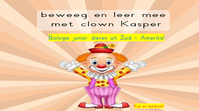 Lesmateriaal Biologie junior: dieren Zuid Amerika van auteur Gratis leuke leesboekjes slide 1