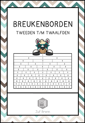 Lesmateriaal BREUKENBORDEN van auteur Juf Brenn