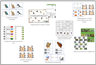 Lesmateriaal Thema 'ik vlieg zoals een vogel'  van auteur juf Marjolijn slide 2