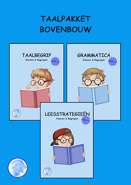 Lesmateriaal TAALPAKKET BOVENBOUW - kleuren en begrijpen (groep 7-8) van auteur Alexandra Wit