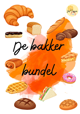 Lesmateriaal De bakker Bundel van auteur Juf Tessa