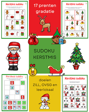 Lesmateriaal Voordeelbundel thema kerst van auteur Little Play Friends slide 1