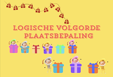 Lesmateriaal Thema Sint en Piet : plaatsbegrippen van auteur Katy Janssens slide 1
