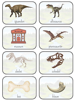 Lesmateriaal DINOSAURUSSEN legspel letters schubben  van auteur juf Tinne slide 4
