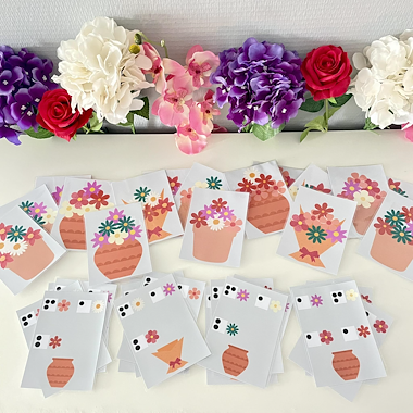 Lesmateriaal Thema bloemen: Zoek het juiste boeket bloemen van auteur Kleutercontent slide 1